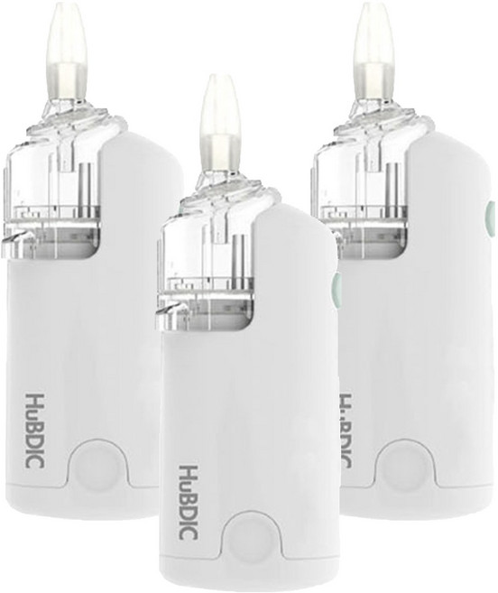 휴비딕 전동식 아기 콧물흡입기, HNA-130, 3개