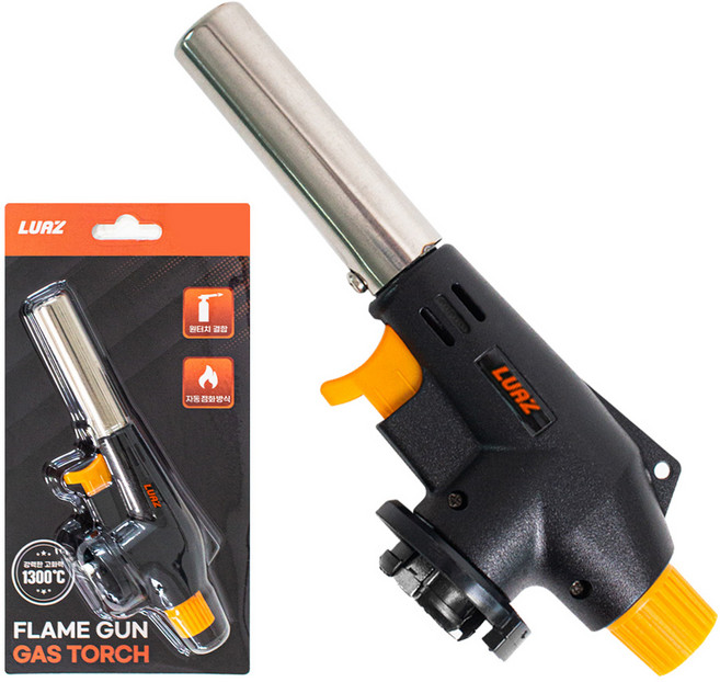 루아즈 가스 자동점화 토치, 혼합색상, 1개