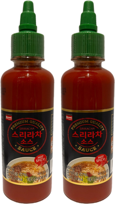 화미 스리라차소스, 2개, 250ml