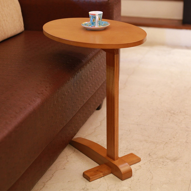 蛋蛋便利木製小邊桌, 淺木色