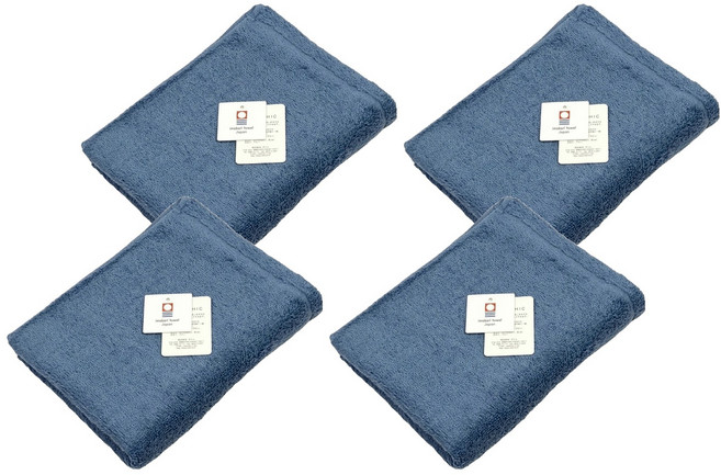 imabari towel 今治毛巾 ORIM QULACHIC 棉紗 85 x 32cm, 湖水藍, 4條
