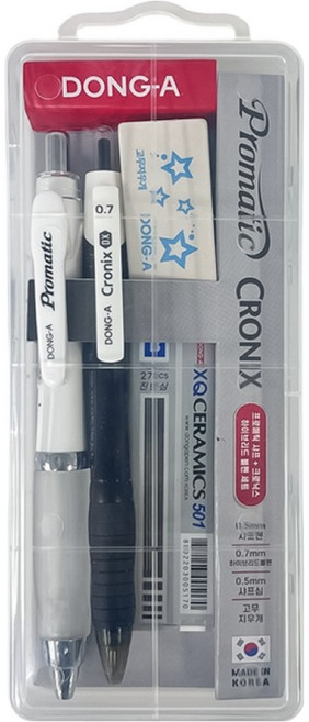 동아 프로매틱 샤프 + 볼펜 문구세트, 랜덤 발송, 1세트