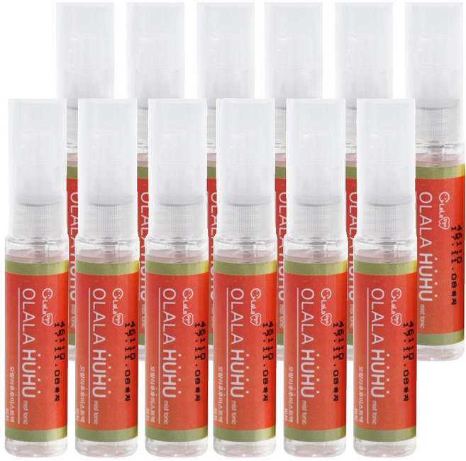 오랄라 후후 구강스프레이 피치, 6ml, 12개