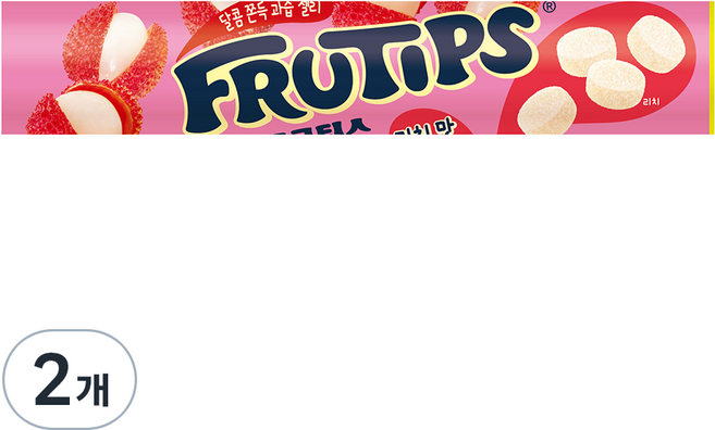 프루팁스 젤리 리치맛, 140g, 2개
