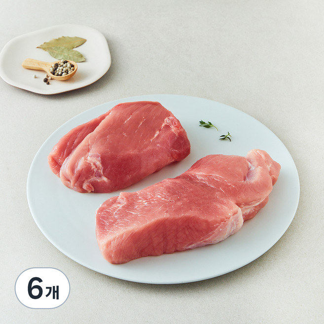 파머스팩 한돈 뒷다리 수육용 (냉장), 1kg, 6개