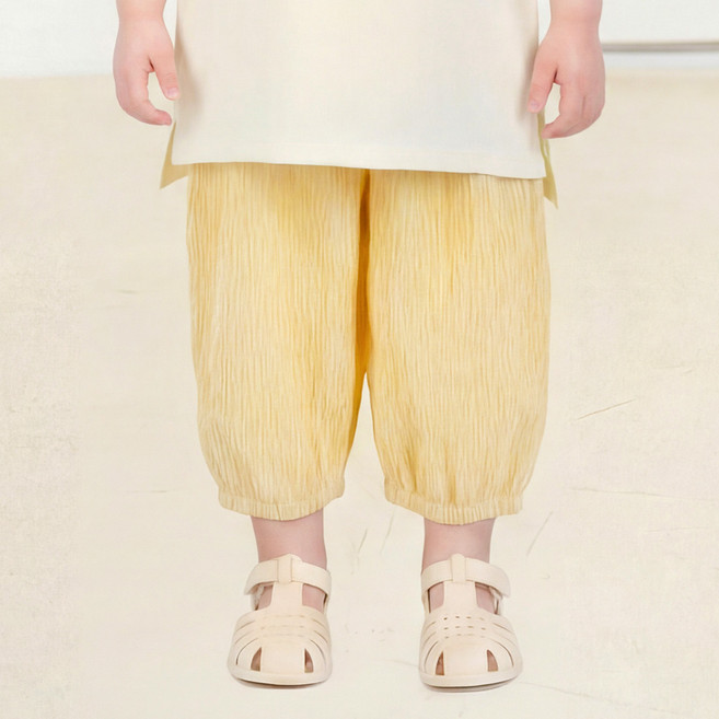 몰리멜리 바람솔솔 시어서커 고쟁이 팬츠