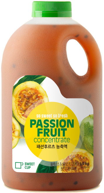 스위트컵 패션후르츠 농축액, 1.9kg, 1개