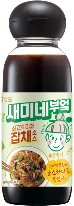 새미네부엌 쇠고기 야채 잡채소스, 360g, 1개