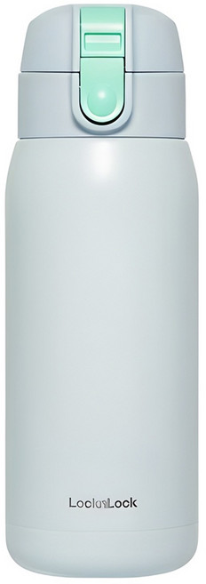 락앤락 스쿨핏 코튼캔디 원터치 텀블러, 블루, 370ml, 1개