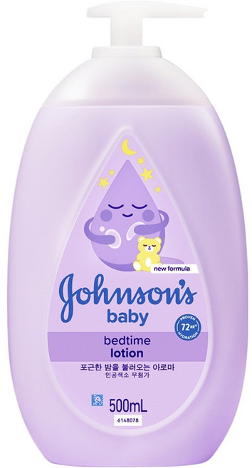 존슨즈베이비 베드타임 베이비 로션, 500ml, 1개
