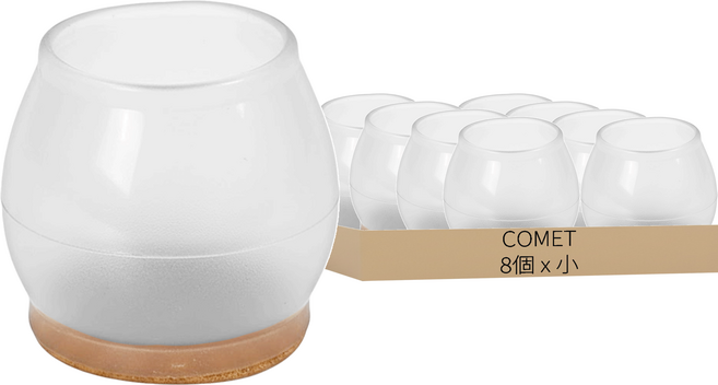 COMET 加厚升級毛氈靜音桌椅腳套 8入組 可直接水洗, 1組
