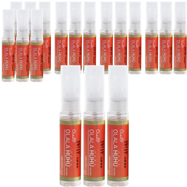 오랄라 후후 구강스프레이 피치, 6ml, 18개