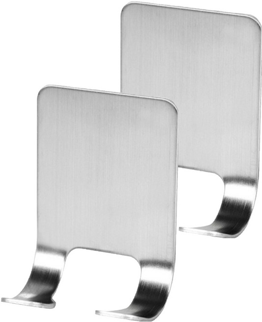 살림테리어 스테인리스 면도기걸이, 2개