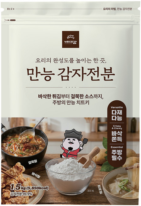 배대감 만능 감자전분, 1.5kg, 1개
