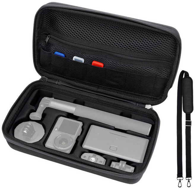 JJC DJI 오즈모 액션 6 5 pro 4 케이스 가방, 1개, HSCC-OA