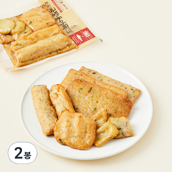 고래사어묵 모듬 국탕용 어묵, 420g, 2봉