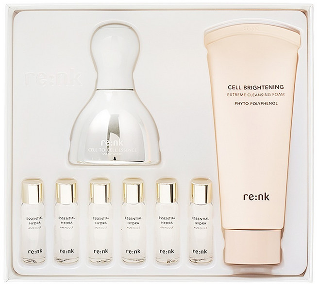 리엔케이 셀투셀 에센스 스노우 화이트 세트, 1세트