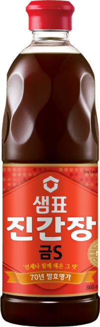샘표 진간장 금S, 860ml, 1개
