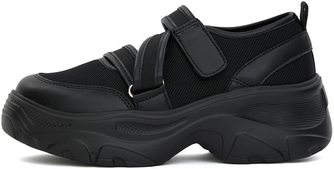 J SHOE NATION 氣墊厚底繫帶運動鞋 6cm