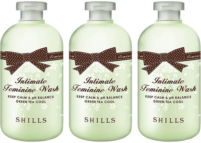 SHILLS 舒兒絲 植粹沁涼抗菌調理潔淨露, 310ml, 3個