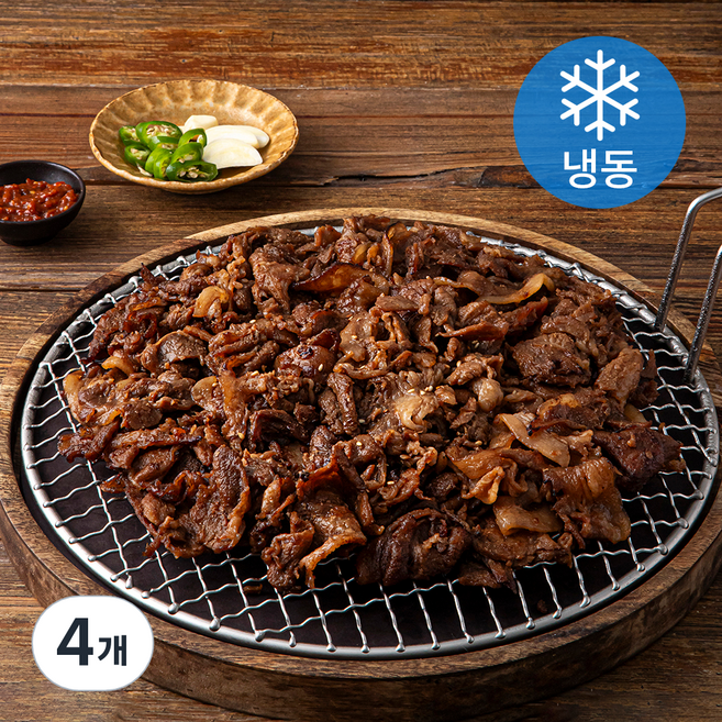 남다른감자탕 남다른 연탄불괴기 (냉동), 300g, 4개