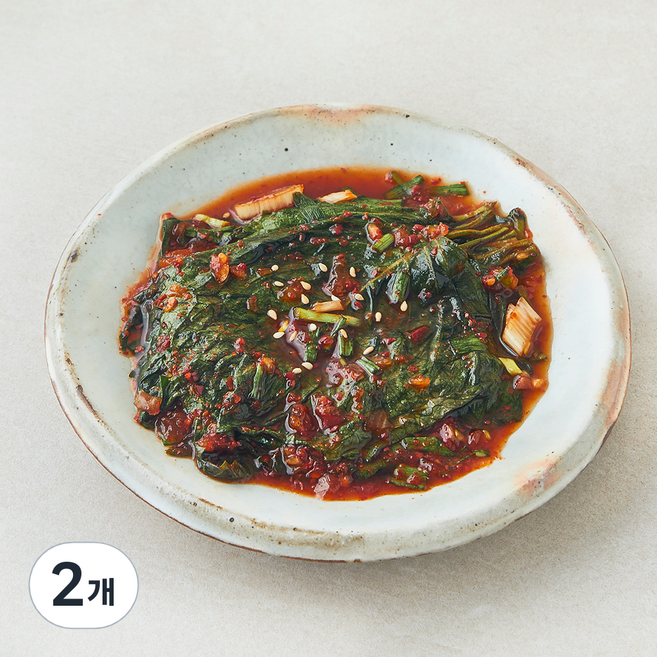도미솔식품 아삭한 도미솔 김치 맛깔깻잎김치, 470g, 2개