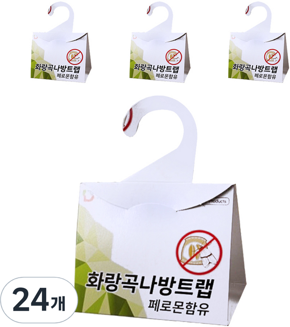 월드크린 화랑곡나방 트랩, 1개입, 24개