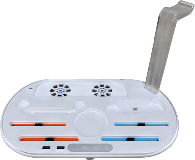 JYS SWITCH2 多功能散熱底座, JYS-NS2322-02, 白色, 1個