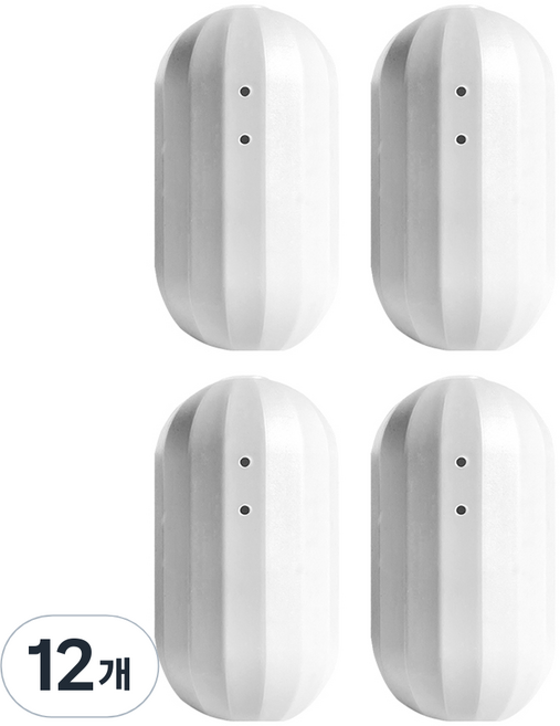 코끼리리빙 자동 변기 세정제 화이트, 230g, 12개