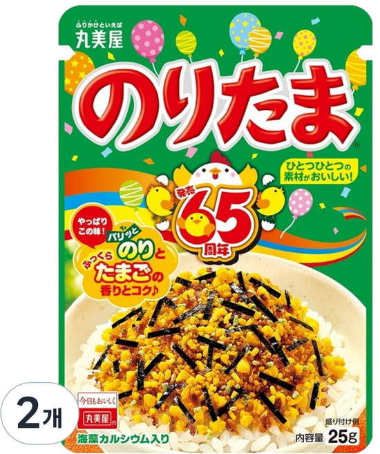 마루미야 노리타마 후리카케, 2개, 25g