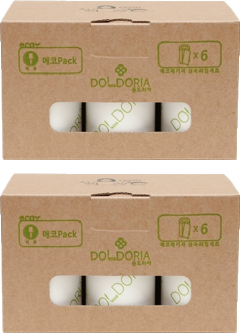 돌도리아 의류용 리필 6p, 2개