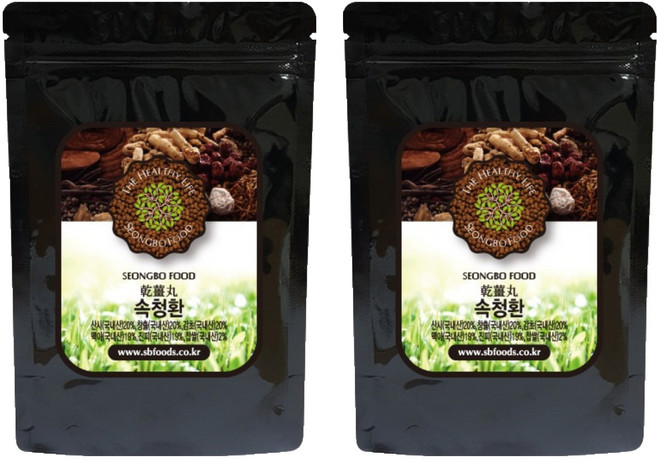 성보식품 국내산 속청환, 2개, 150g