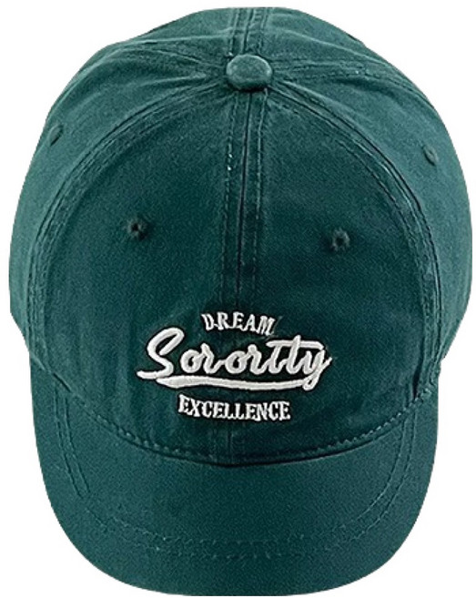 더플로우커머스 캐주얼 타이포 숏캡 프리사이즈 짧은챙 야구모자