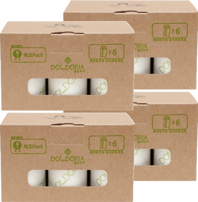 돌도리아 의류용 리필 6p, 4개
