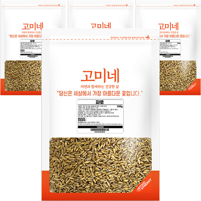 고미네 파로, 300g, 4개