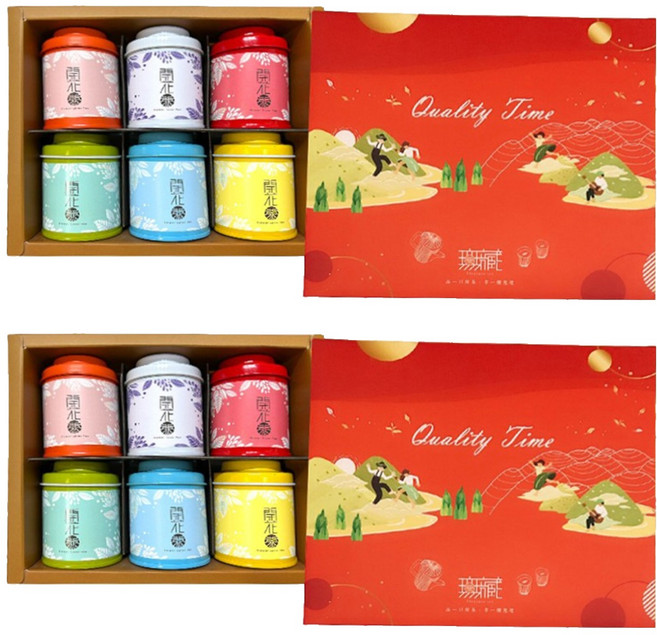 無藏茗茶 開花茶禮盒 Artistic Flower Tea Gift, 2盒