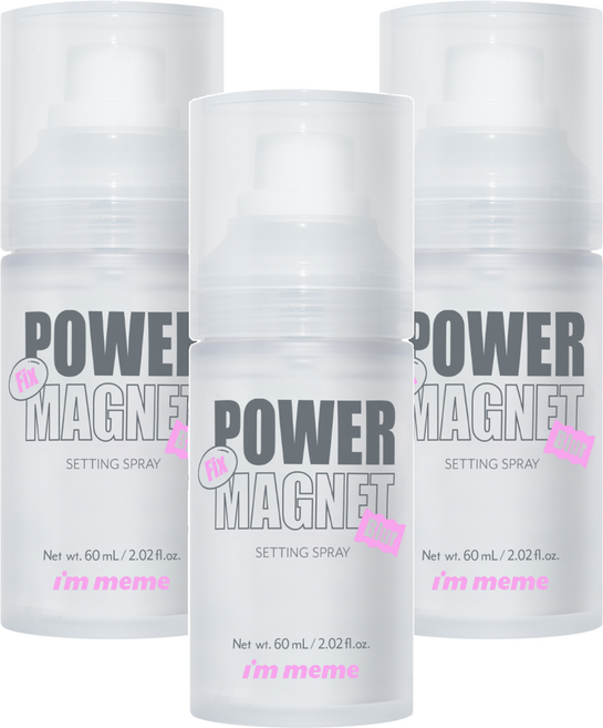 i'm meme 我愛超磁妝定妝噴霧, 60ml, 3件