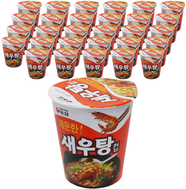 새우탕 컵 67g, 45개