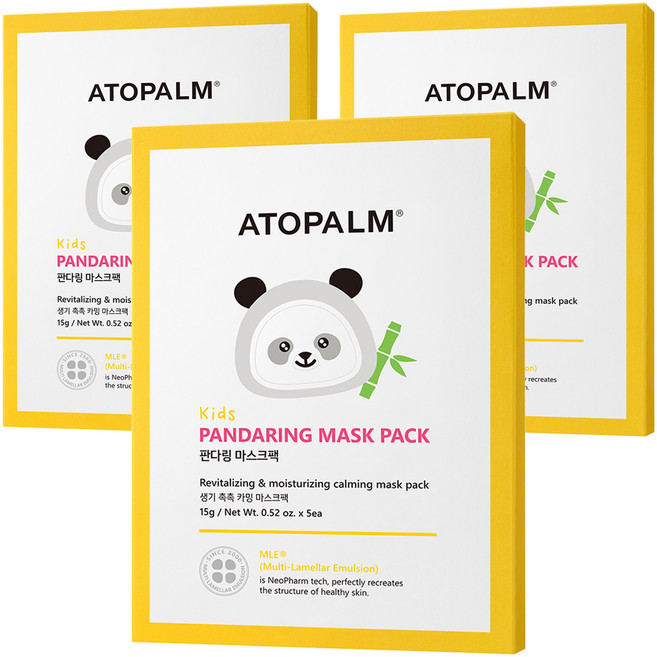 아토팜 판다링 마스크 팩 15g, 5개입, 3개