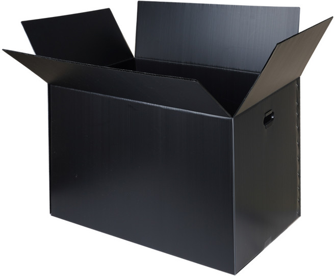 코멧 더 두꺼워져 무거운 배송에 적합한 다용도 고강도 이사박스 5T 7호, 블랙, 1개