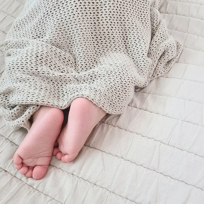 베베스미스 유아용 모달 망사 블랭킷, 베이지