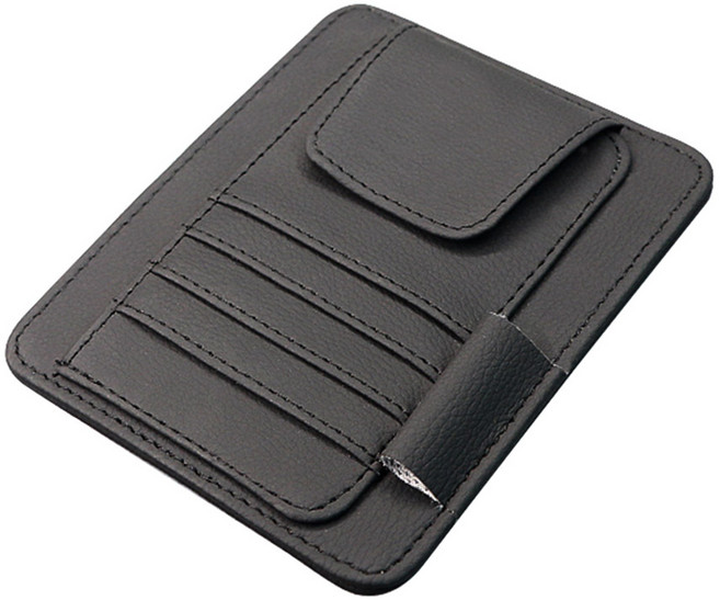 벤오토 선바이저 미니 정리포켓, 1개, 블랙