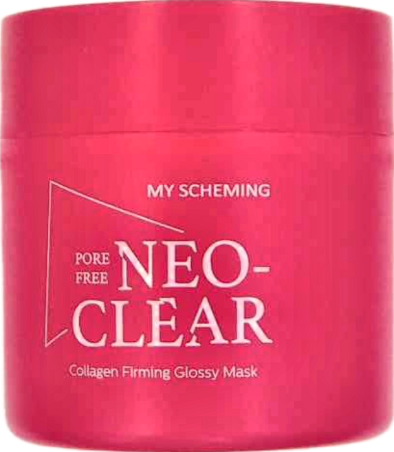 MY SCHEMING 我的心機 彈力水光膠原緊緻撕拉面膜 Collagen Firming Glossy Mask 125g, 1罐, 1罐