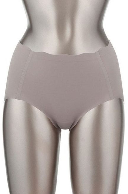 비너스 여성용 퓨징 나일론 프리 커팅 노라인 팬티