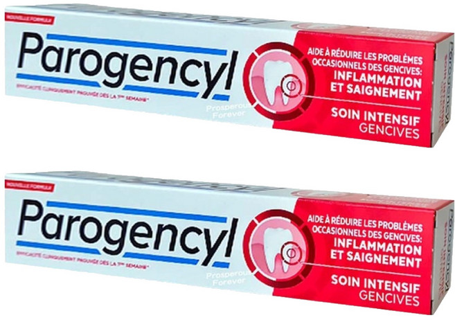 Parogencyl 倍樂喜 牙周保健牙膏, 75ml, 2條