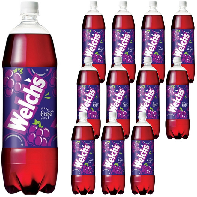 웰치스 그레이프, 1.5L, 12개