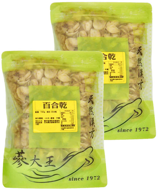 蔘大王 百合乾, 150g, 2包