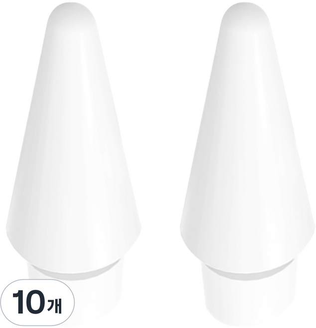 redbean Apple Pencil 筆尖 Tips Pro 第2代 第1代 硬質款 CP-H1PT-WT, 白色, 10個