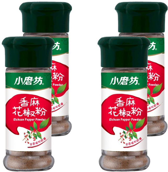 小磨坊 香麻花椒粉, 21g, 4瓶
