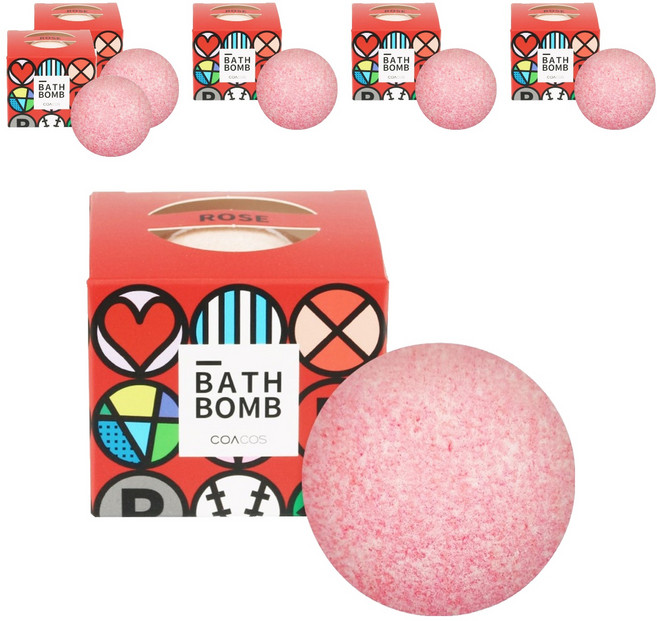 코아코스 딥키스 버블 배쓰밤, 140g, 6개